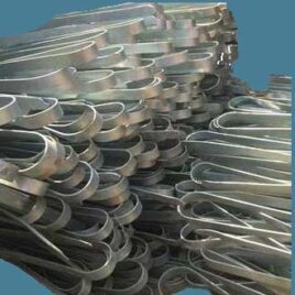 Galvanised iron earthing strip